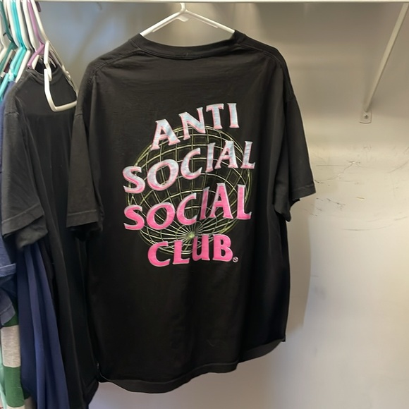 Mens Anti Social Social Club Size XL Tee - Picture 2 of 3